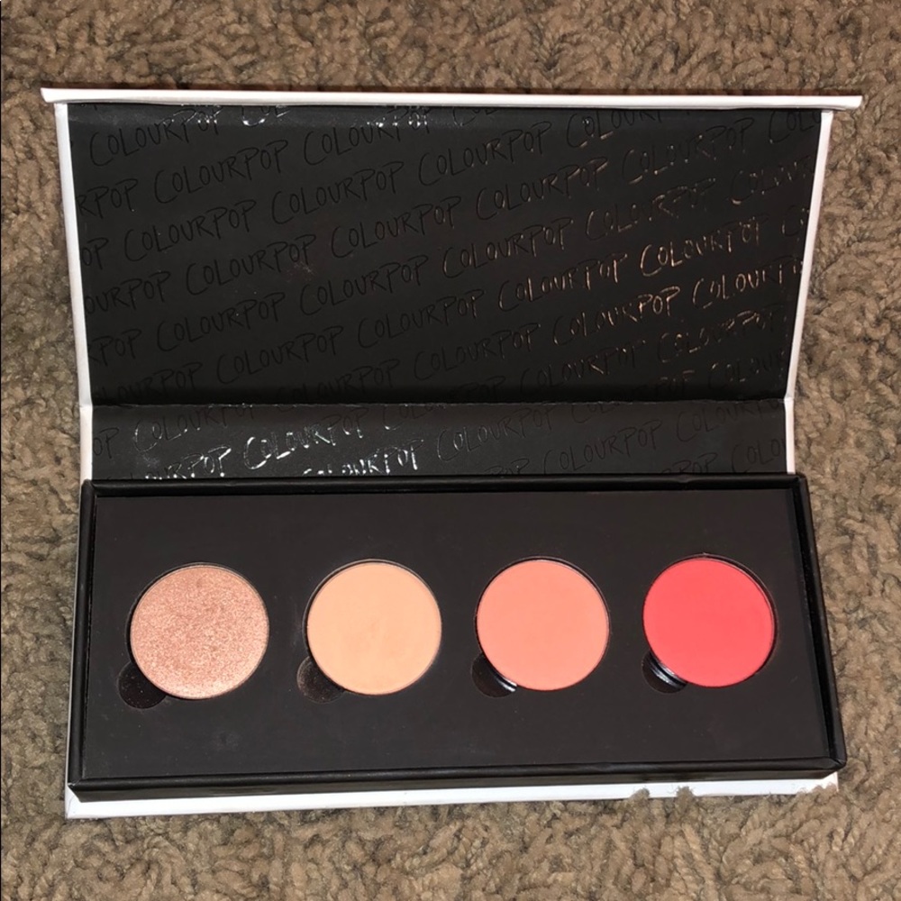 ColourPop Peach Palette